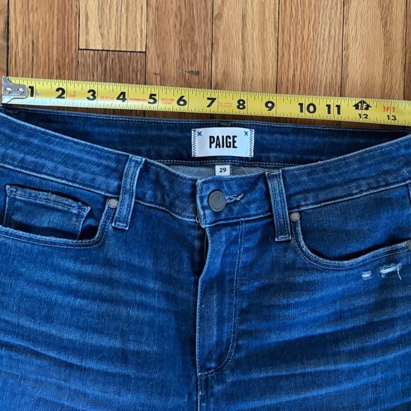 Paige Premium Denim skinny jeans Medium Wash - Picture 8 of 11